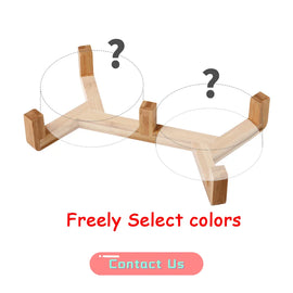 freely-select-colordouble-bowl-wooden-stand