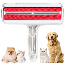 Nado Care Pet Hair Remover Roller -  Lint Roller and Pet Hair Roller in 1. Remove Dog, Cat Hair from Furniture, Carpets, Bedding, Clothing and more.