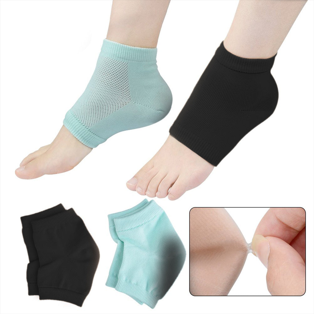 Moisturizing Socks Lotion Gel for Dry Cracked Heels 4 Pack, Spa