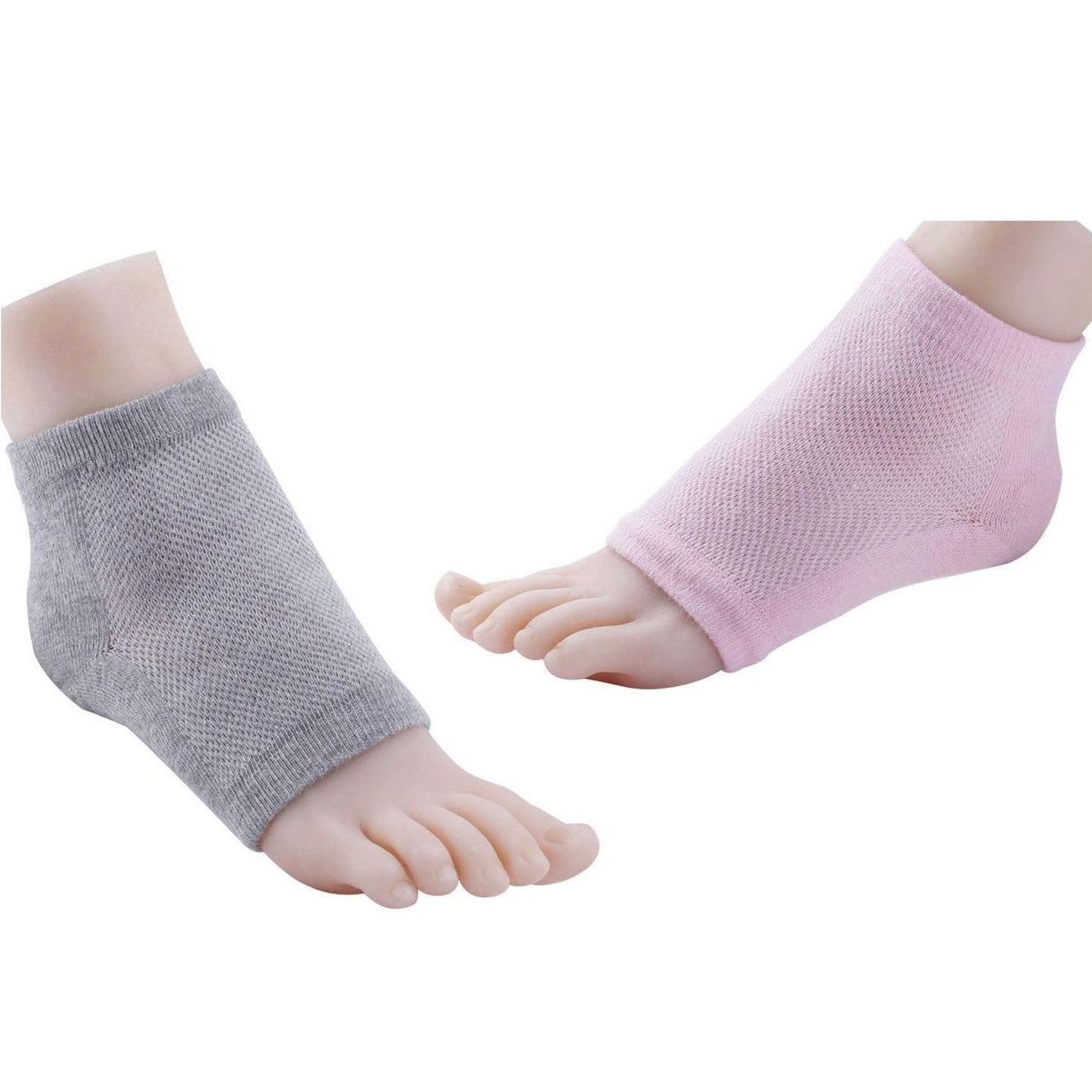 Moisturizing Socks Lotion Gel for Dry Cracked Heels 4 Pack, Spa